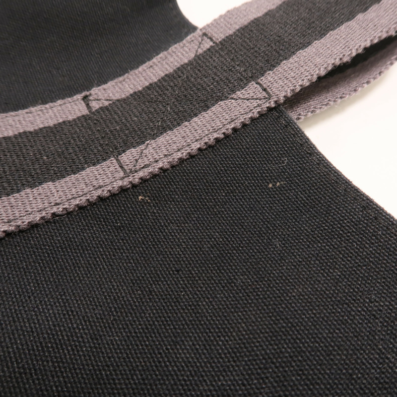 HERMES 【Hermes Fair】帆布Fourre Tout Cabas手挽袋Black-13