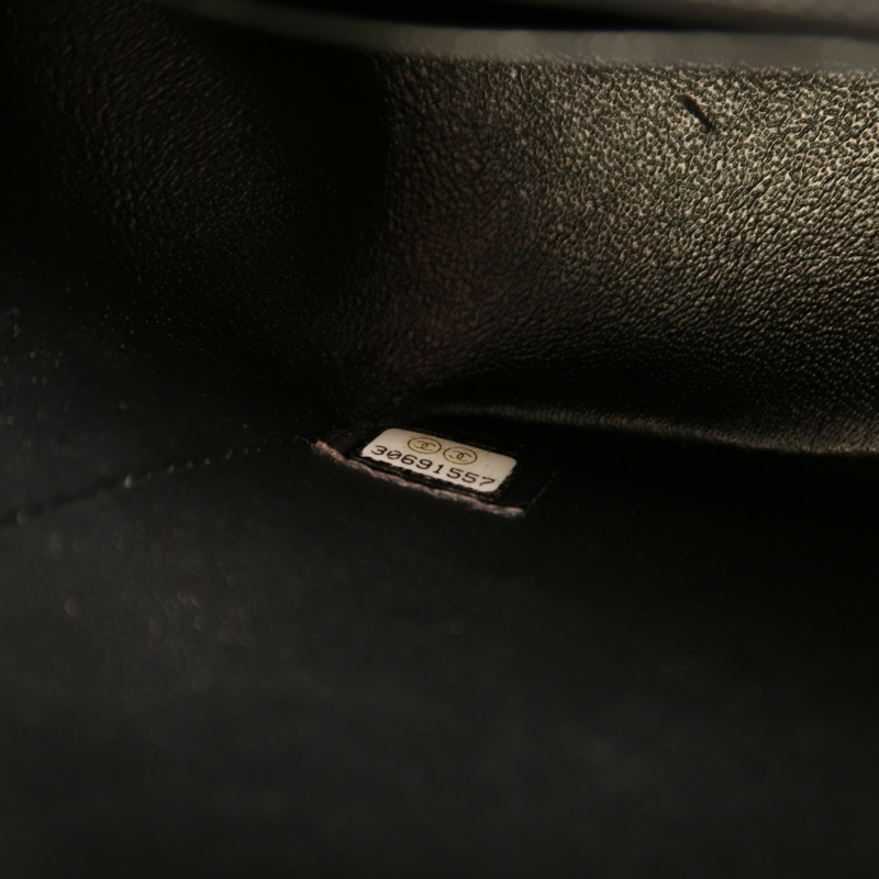 CHANEL 羊皮皮革Classic 20金扣鏈帶肩背袋-6