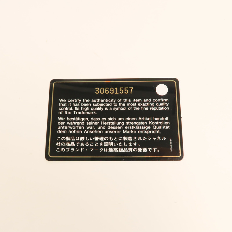 CHANEL 羊皮皮革Classic 20金扣鏈帶肩背袋-9