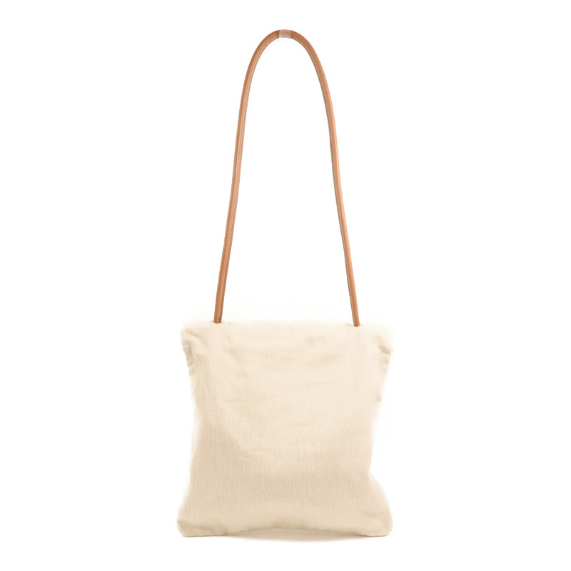 HERMES 【Hermes Fair】帆布Aline PM銀扣肩背袋-1