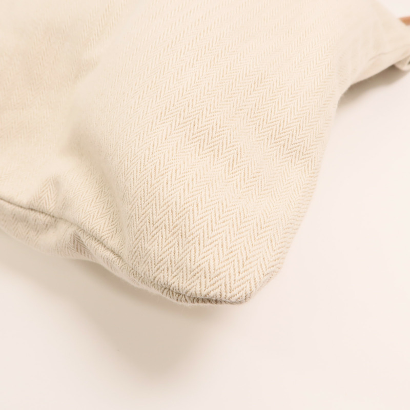 HERMES 【Hermes Fair】帆布Aline PM銀扣肩背袋-11