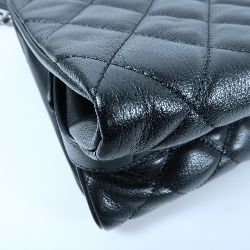 CHANEL 牛皮皮革Chain Shoulder鏈帶肩背袋-6