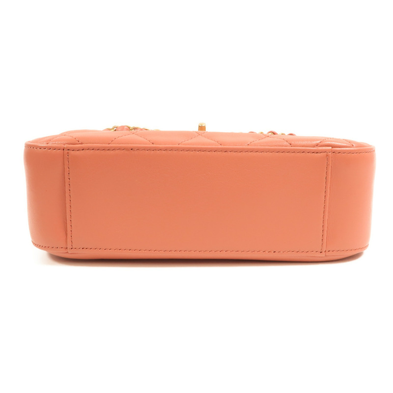 CHANEL 羊皮皮革19 Camera Bag金扣鏈帶肩背袋-3