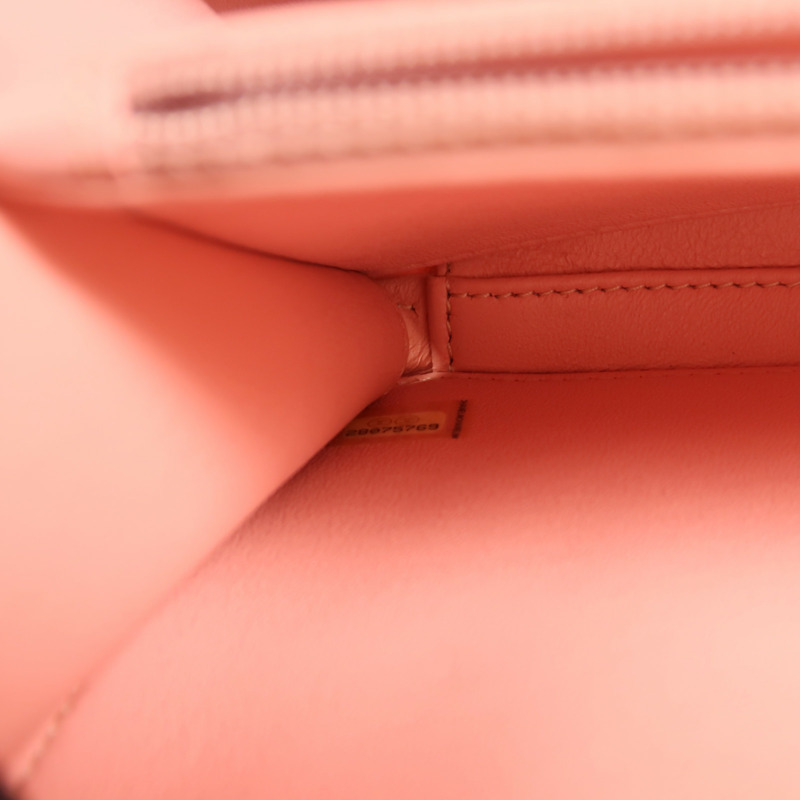 CHANEL 粗花呢Vanity Case 21cm金扣鏈帶肩背袋-6