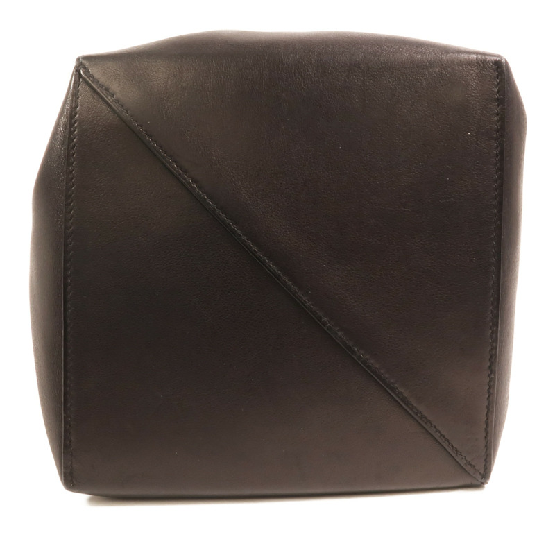 HERMES 【Hermes Fair】Swift皮革Licol 19肩背袋Noir-3