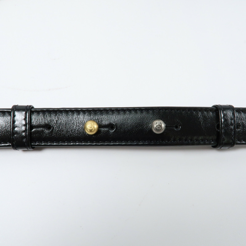 CHANEL 牛皮皮革Gabrielle Small鏈帶肩背袋-14