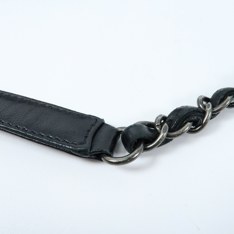 CHANEL 羊皮皮革Camera Bag鏈帶肩背袋-12