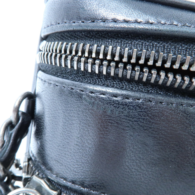 CHANEL 羊皮皮革Camera Bag鏈帶肩背袋-14