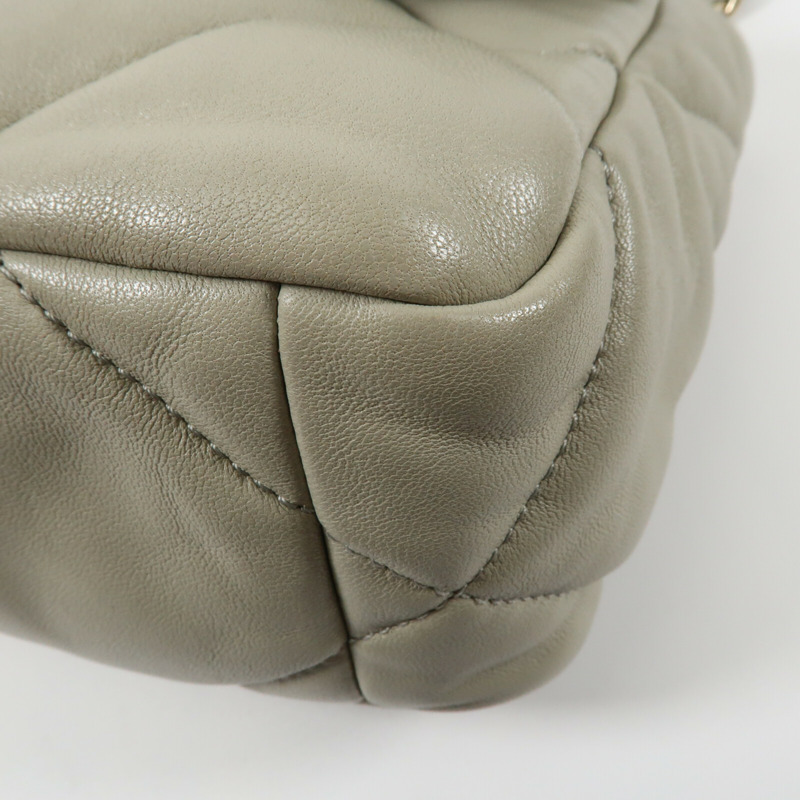 CHANEL 羊皮皮革Chanel 19鏈帶手挽肩背兩用袋-5