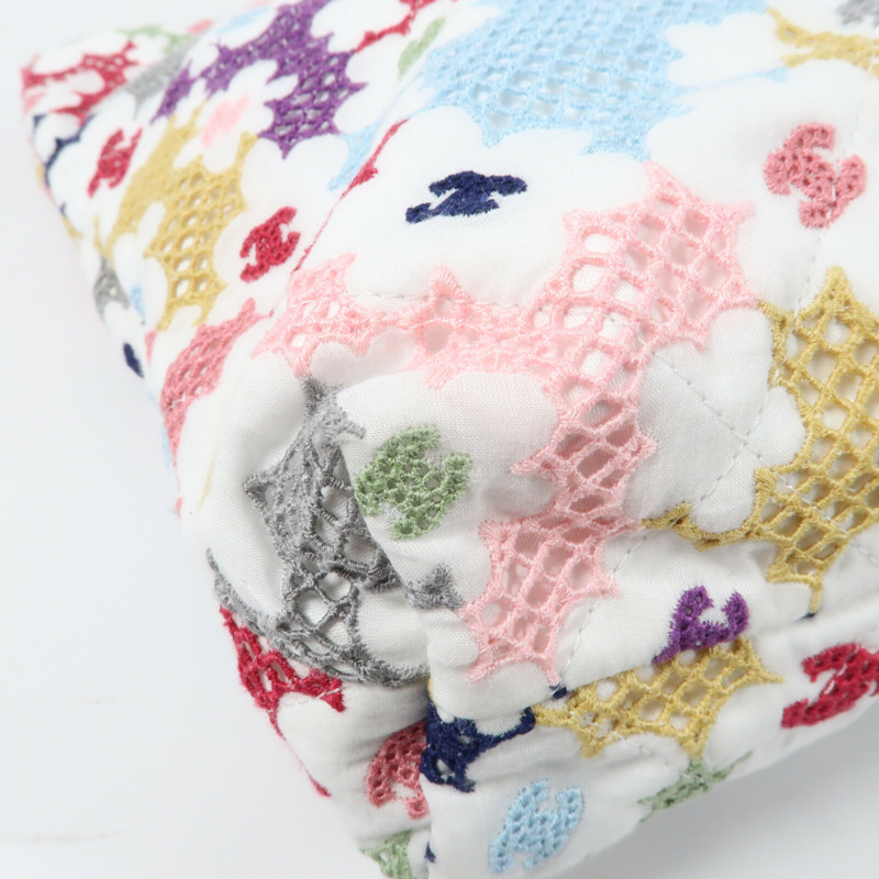 CHANEL 棉質Chanel 22 Small金扣鏈帶肩背袋-7