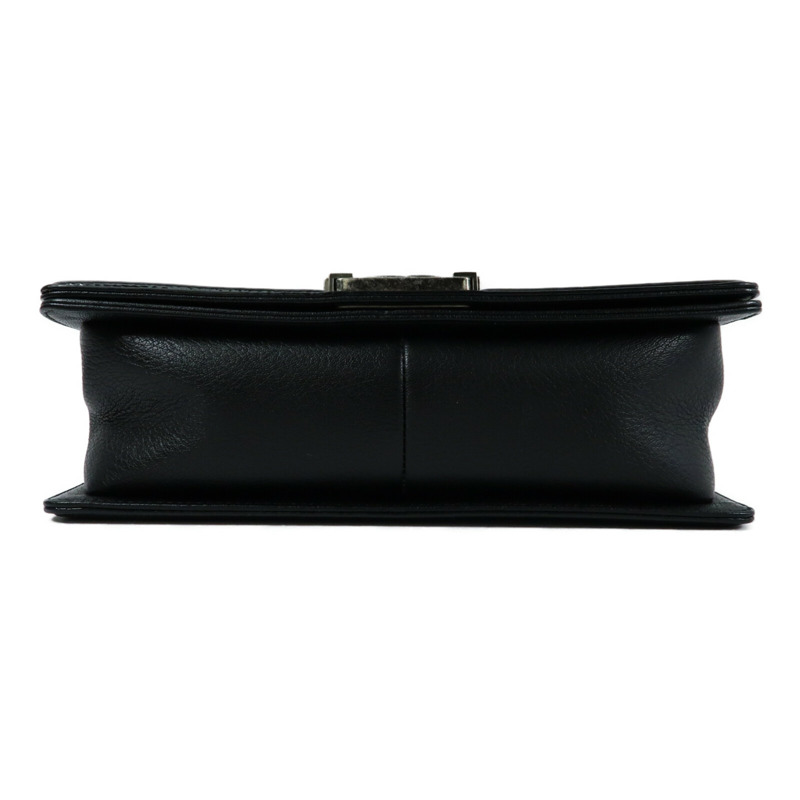 CHANEL 牛皮皮革Boy 25鏈帶肩背袋-3