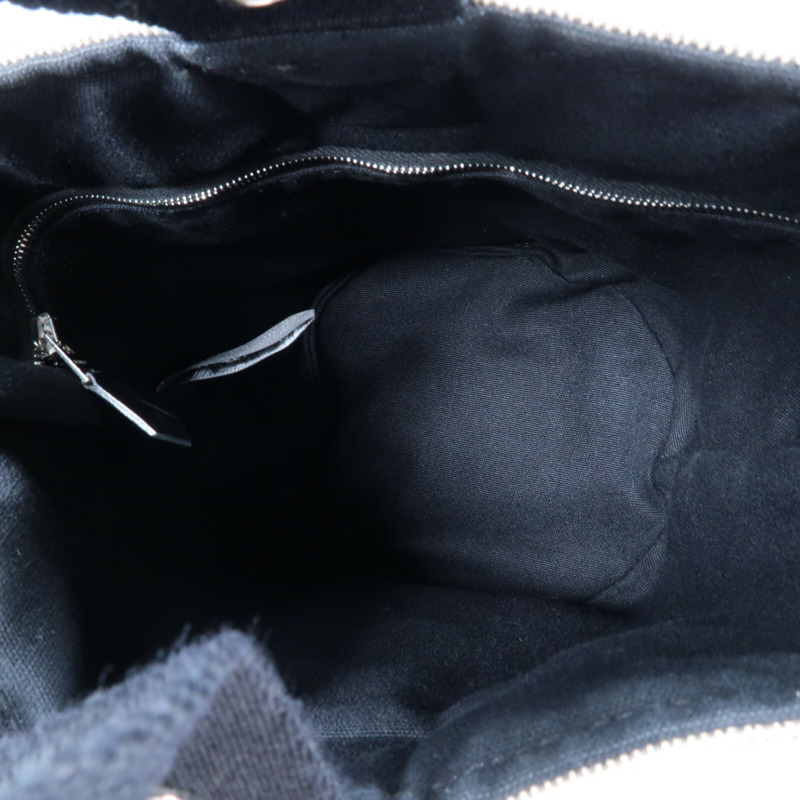 HERMES 【Hermes Fair】帆布Saxo MM銀扣手挽袋-11