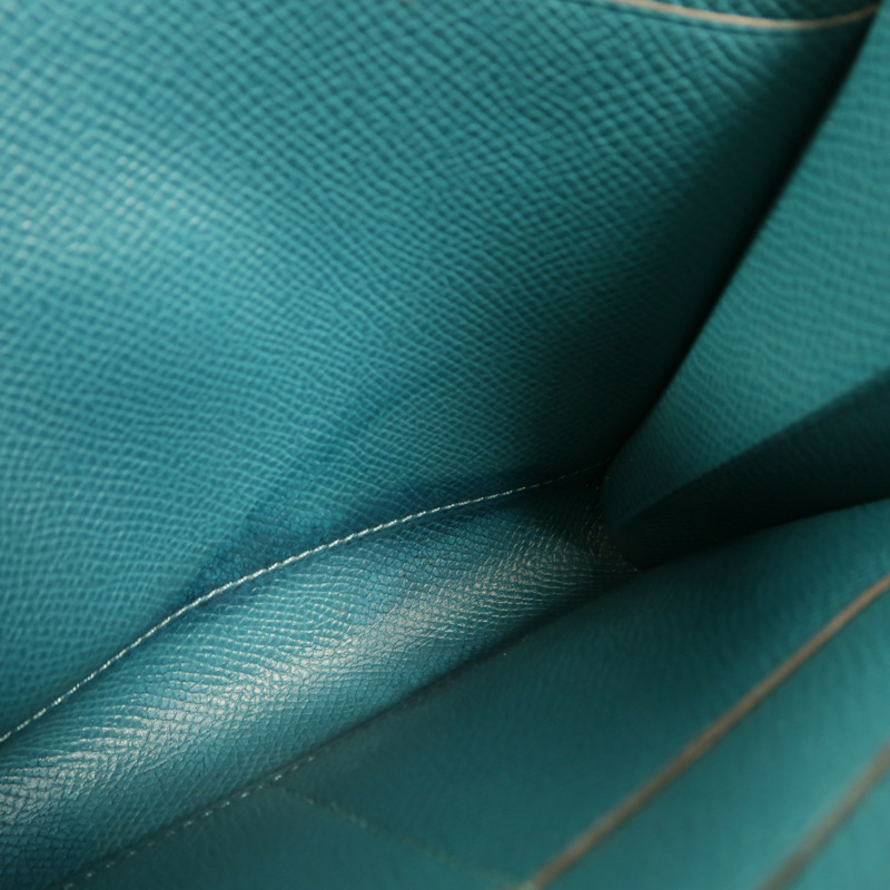 HERMES 【Hermes Fair】Epsom皮革Clic 16金扣肩背袋Malachite-13