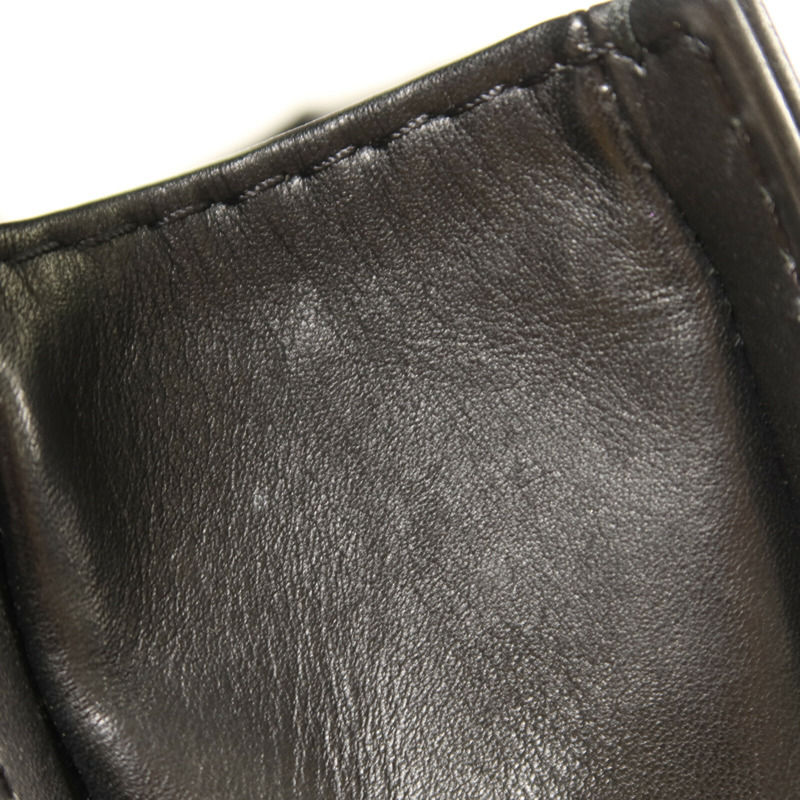 CHANEL 牛皮皮革Boy 20銀扣鏈帶肩背袋-14