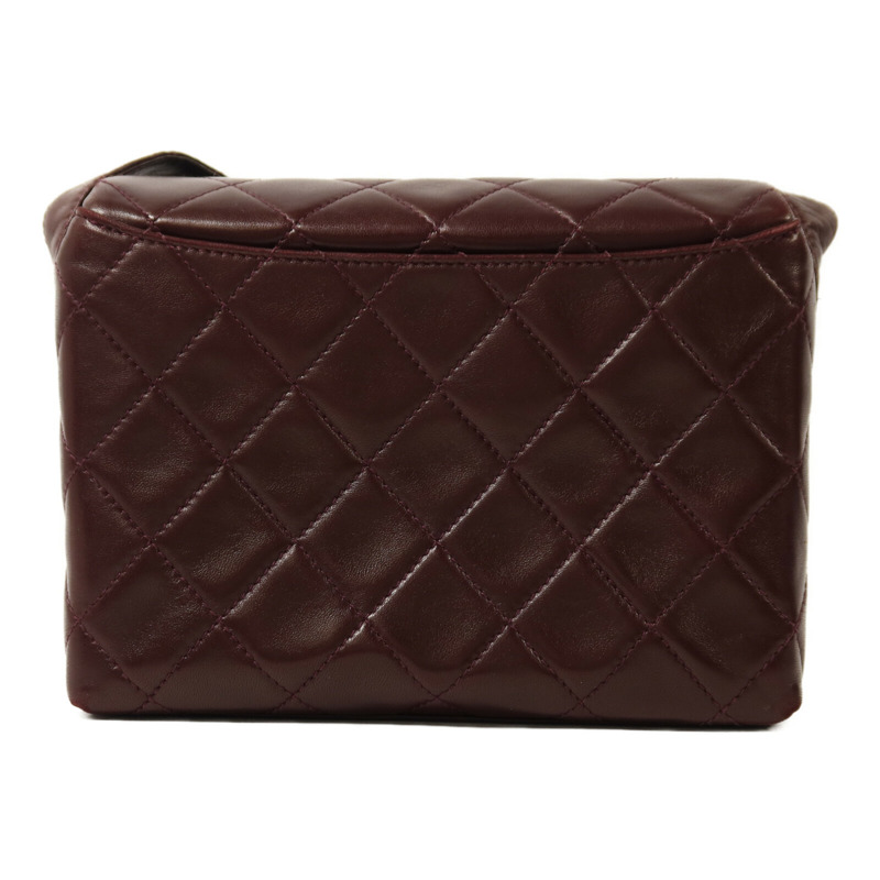 CHANEL 羊皮皮革Vintage Shoulder Bag金扣肩背袋-1