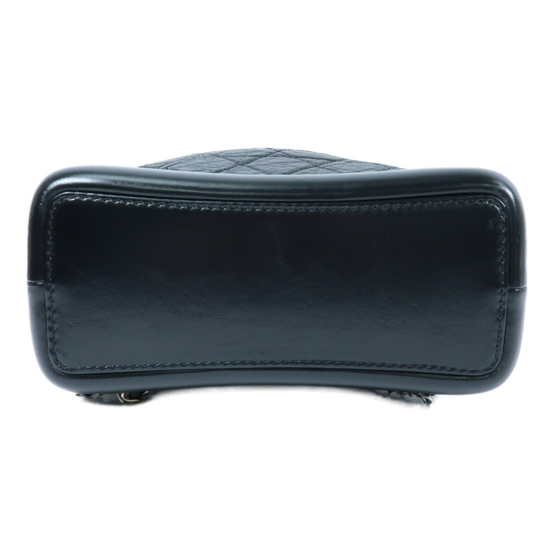 CHANEL 牛皮皮革Gabrielle Backpack鏈帶背包-3