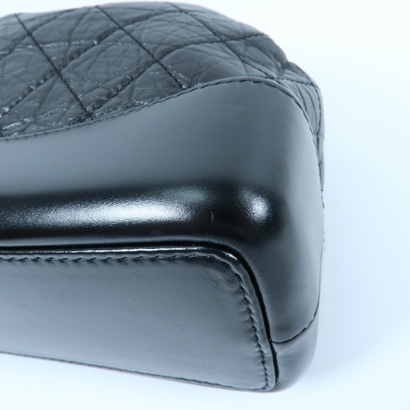 CHANEL 牛皮皮革Gabrielle Backpack鏈帶背包-5