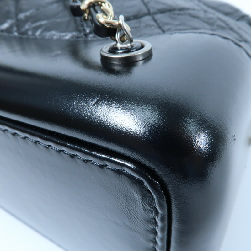 CHANEL 牛皮皮革Gabrielle Backpack鏈帶背包-7