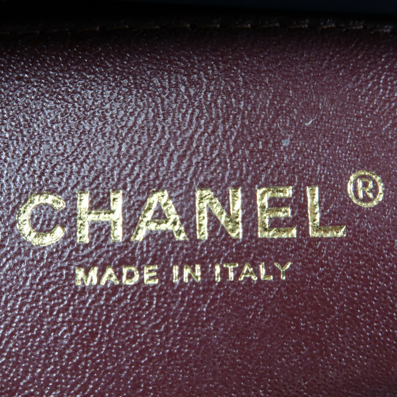 CHANEL 羊皮皮革Trendy CC金扣鏈帶手挽肩背兩用袋-16