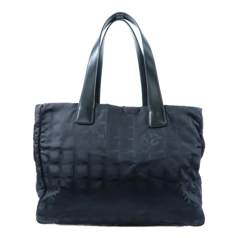 CHANEL 尼龍Travel Line Tote Bag金扣手挽袋-1