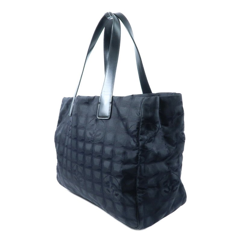 CHANEL 尼龍Travel Line Tote Bag金扣手挽袋-2