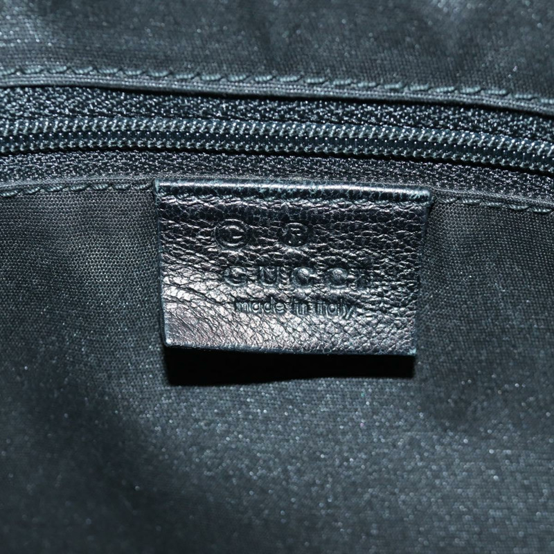 【日本直送】GUCCI Guccissima GG帆布單肩包 皮革 黑色 金色 257296 正品 YKZ027V-16