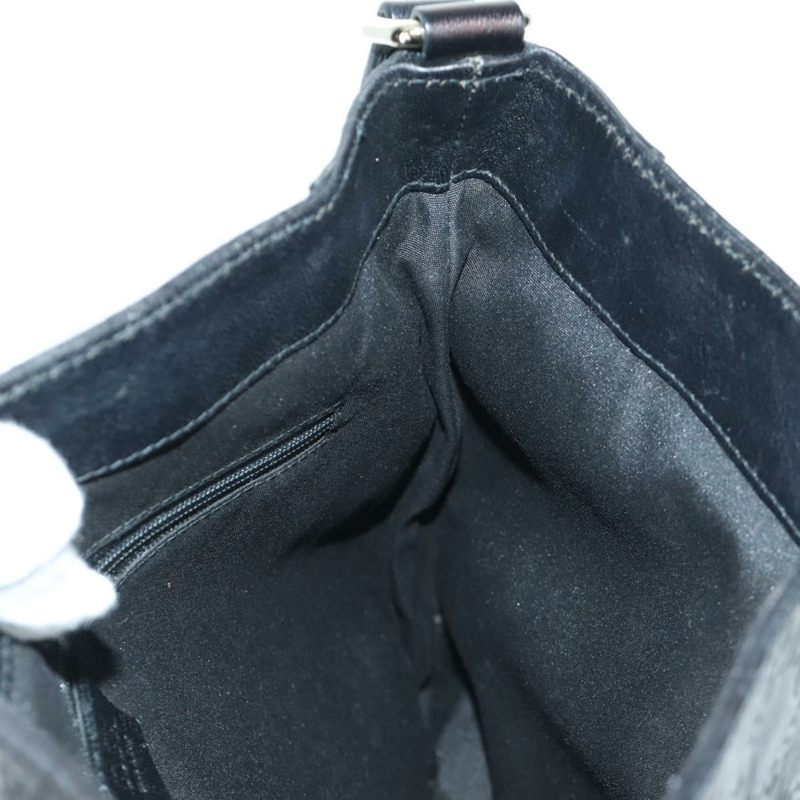 【日本直送】GUCCI Guccissima GG帆布單肩包 皮革 黑色 金色 257296 正品 YKZ027V-18