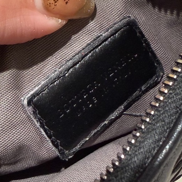 BOTTEGA VENETA Bv 黑 編織 拉鏈 鑰匙包 短夾 皮夾 皮包 錢包 錢夾 零錢包 卡夾 卡包-12