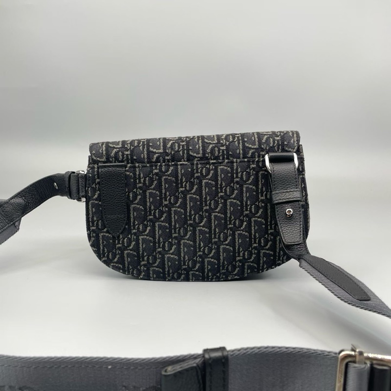 Dior老花馬鞍包-1