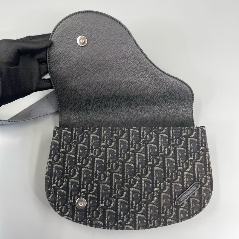 Dior老花馬鞍包-4