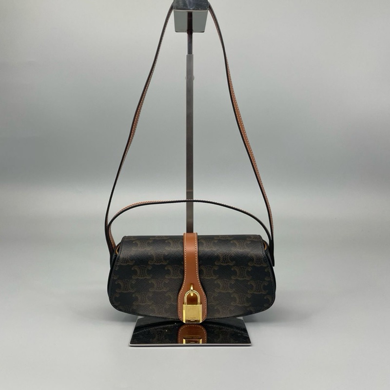 Celine 老花單肩包-0