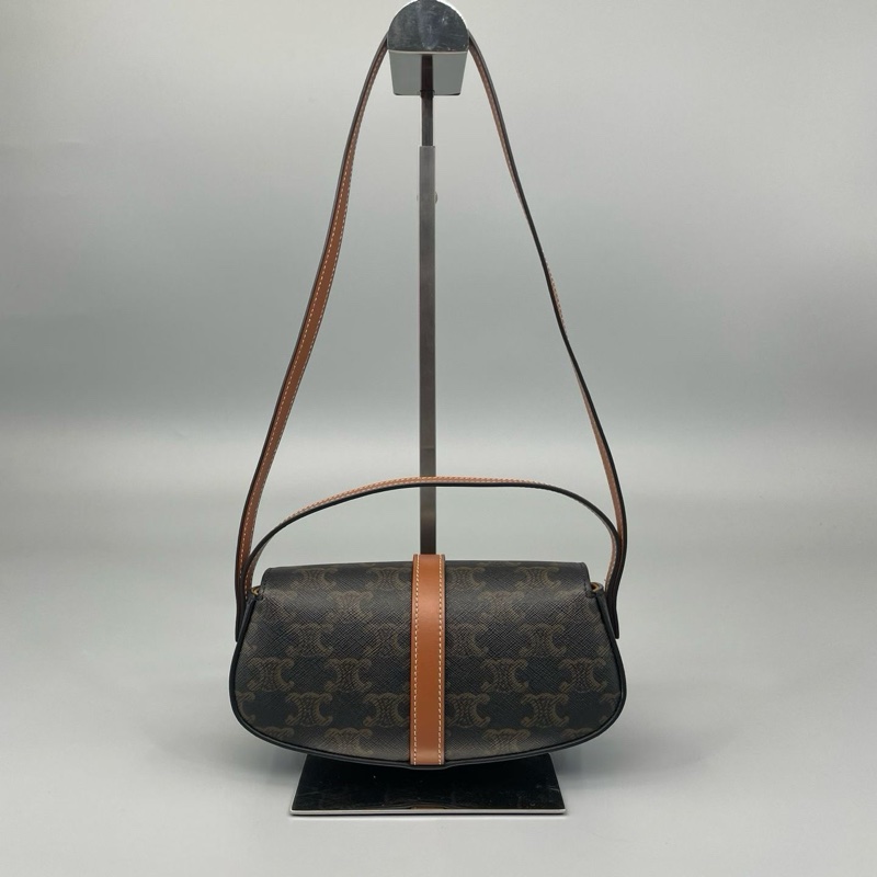 Celine 老花單肩包-1