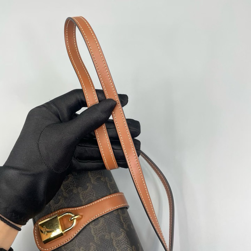 Celine 老花單肩包-4