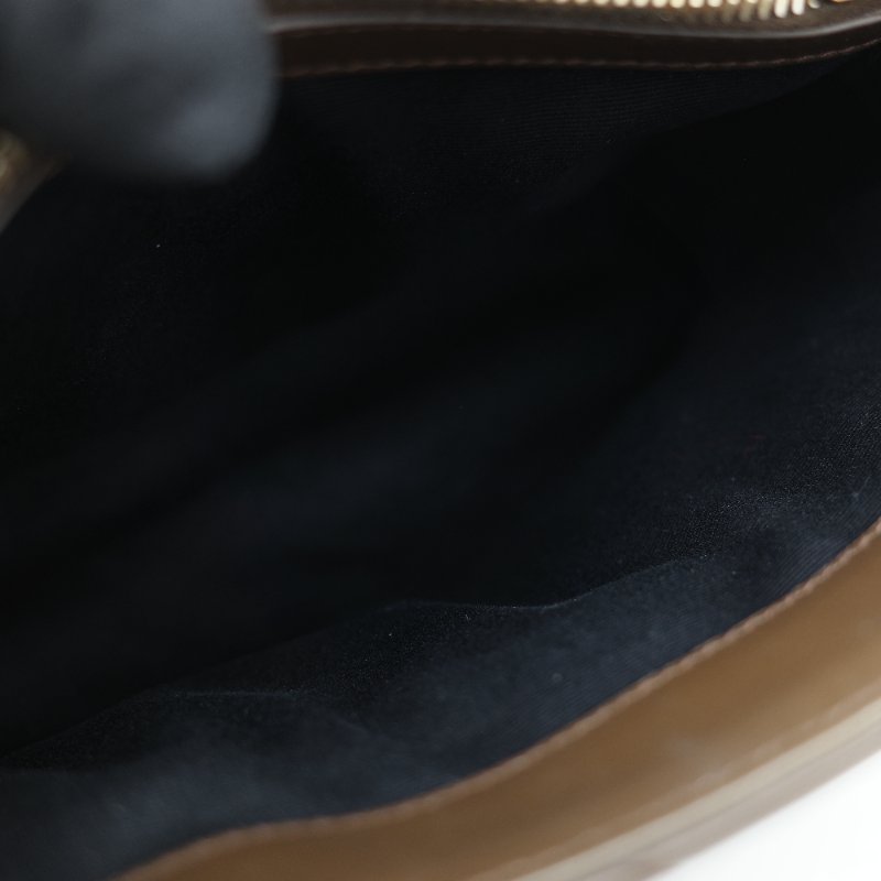 Saint Laurent YSL 聖羅蘭 Loulou 經典土褐色 絎縫小牛皮 Y 字縫線 翻蓋 鏈條斜背包-29