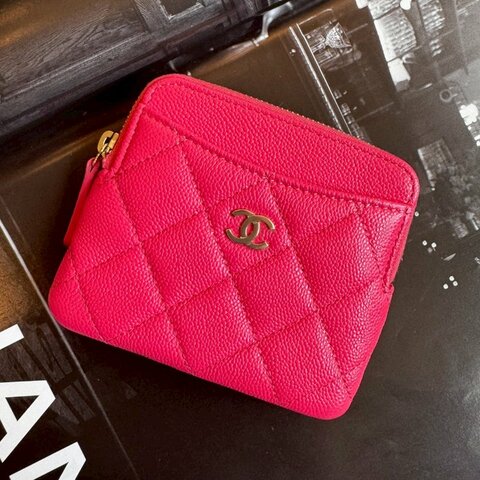 💥99成新❤️‍🔥Chanel 粉色拉鍊吐司包