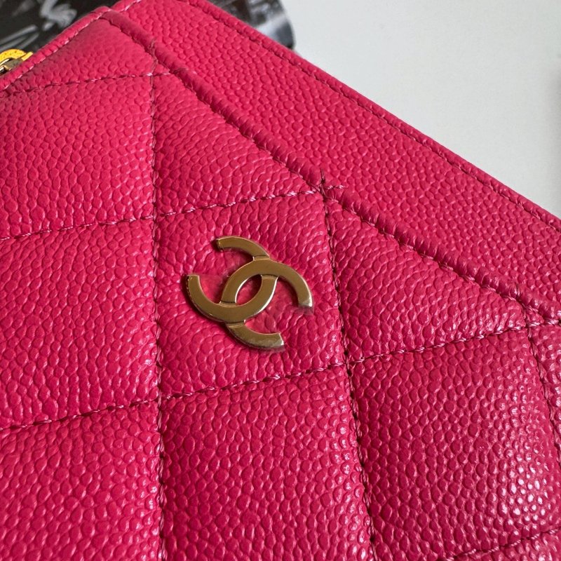 💥99成新❤️‍🔥Chanel 粉色拉鍊吐司包-2