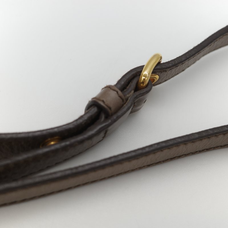 Miu Miu 繆繆 Matelassé 經典灰褐色 頂級納帕小羊皮 立體抓皺絎縫 翻蓋式金屬鏈條 斜背肩背包-41