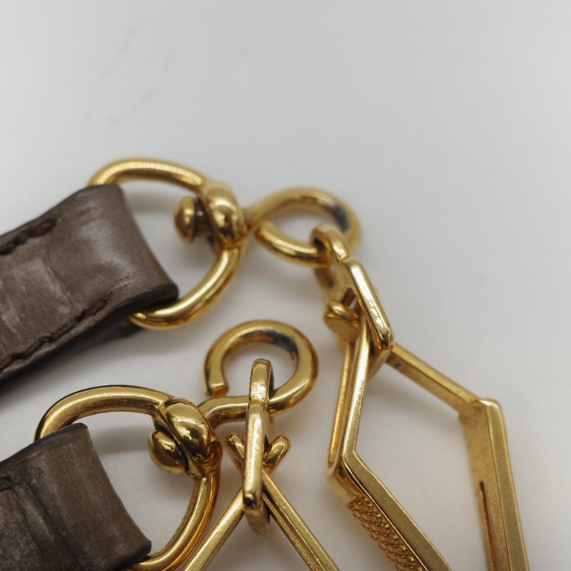 Miu Miu 繆繆 Matelassé 經典灰褐色 頂級納帕小羊皮 立體抓皺絎縫 翻蓋式金屬鏈條 斜背肩背包-47