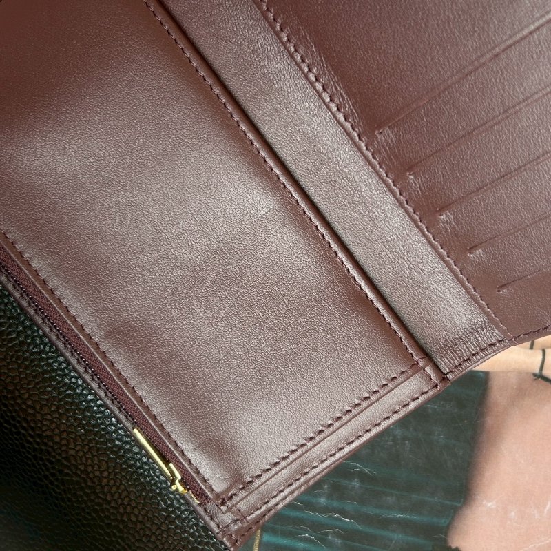 💥98成新 Chanel 人手必買荔枝皮中夾-2