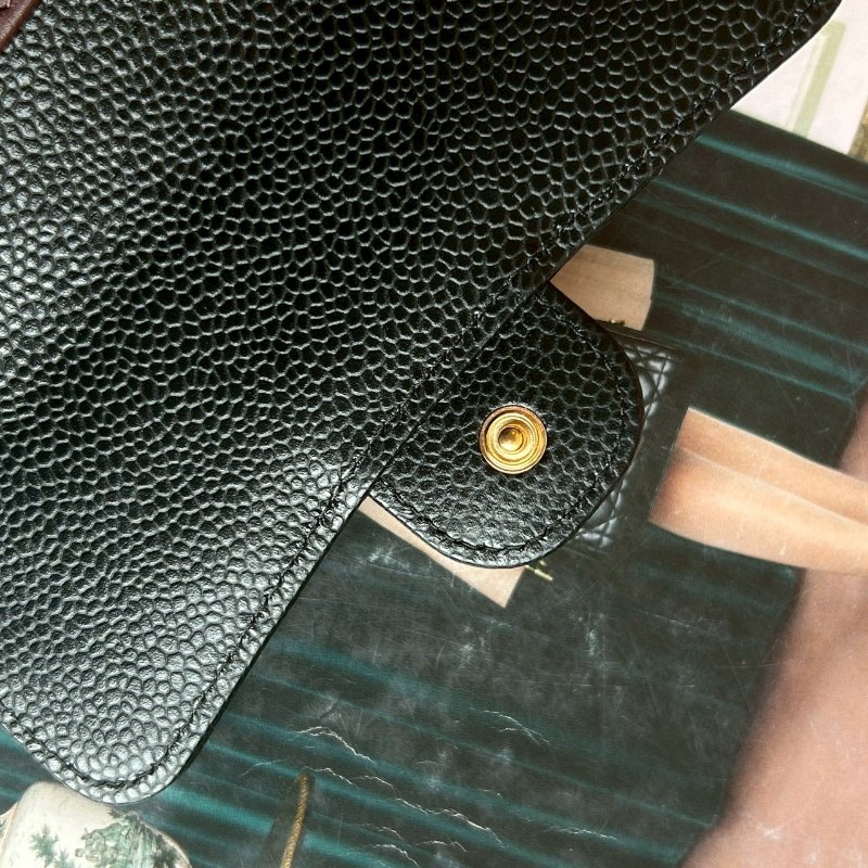 💥98成新 Chanel 人手必買荔枝皮中夾-8