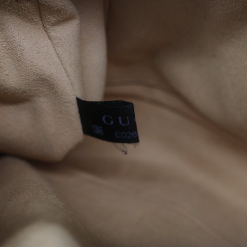 Gucci 古馳 GG Marmont 經典黑色 小牛皮 鏈條拉鍊肩背相機包-27