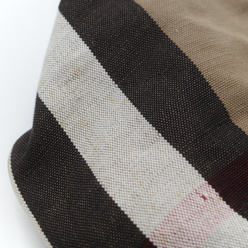 Burberry 巴寶莉 Ashby 中款 經典格紋 帆布水桶包-15
