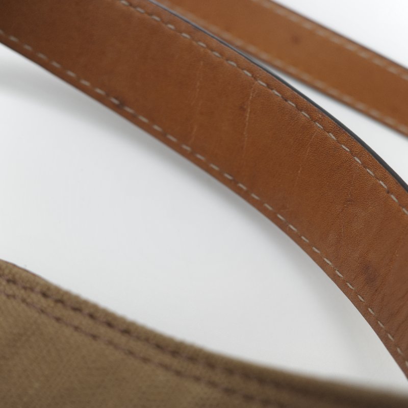 Burberry 巴寶莉 Ashby 中款 經典格紋 帆布水桶包-35