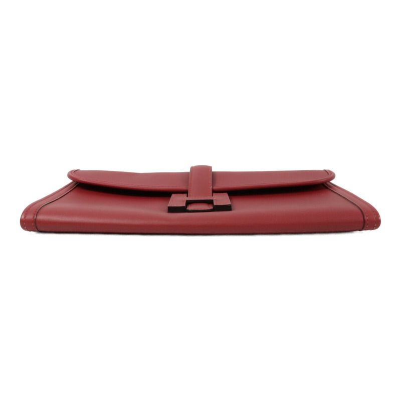 HERMES 【Hermes Fair】Swift皮革Jige Elan 29 Clutch手拿包Rouge Grenat-3