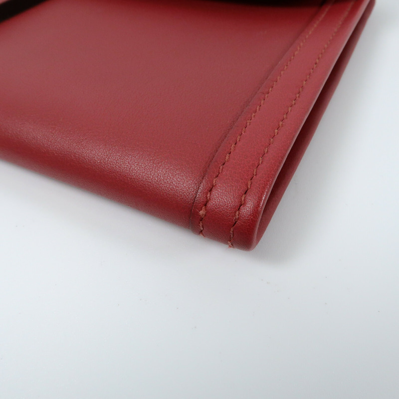 HERMES 【Hermes Fair】Swift皮革Jige Elan 29 Clutch手拿包Rouge Grenat-5