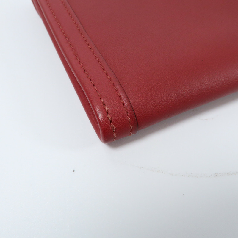 HERMES 【Hermes Fair】Swift皮革Jige Elan 29 Clutch手拿包Rouge Grenat-6