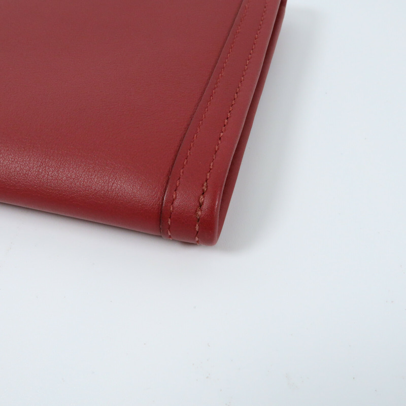 HERMES 【Hermes Fair】Swift皮革Jige Elan 29 Clutch手拿包Rouge Grenat-7