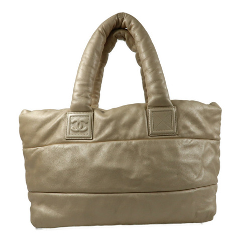 CHANEL 牛皮皮革Coco Cocoon金扣手挽袋