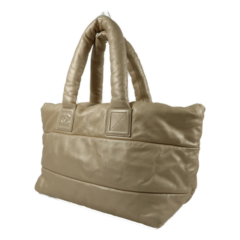 CHANEL 牛皮皮革Coco Cocoon金扣手挽袋-2