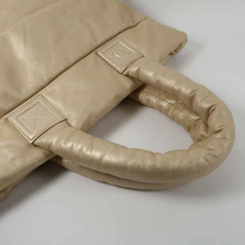 CHANEL 牛皮皮革Coco Cocoon金扣手挽袋-8